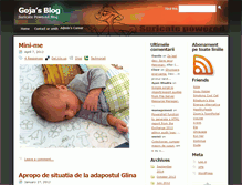 Tablet Screenshot of goja.ro